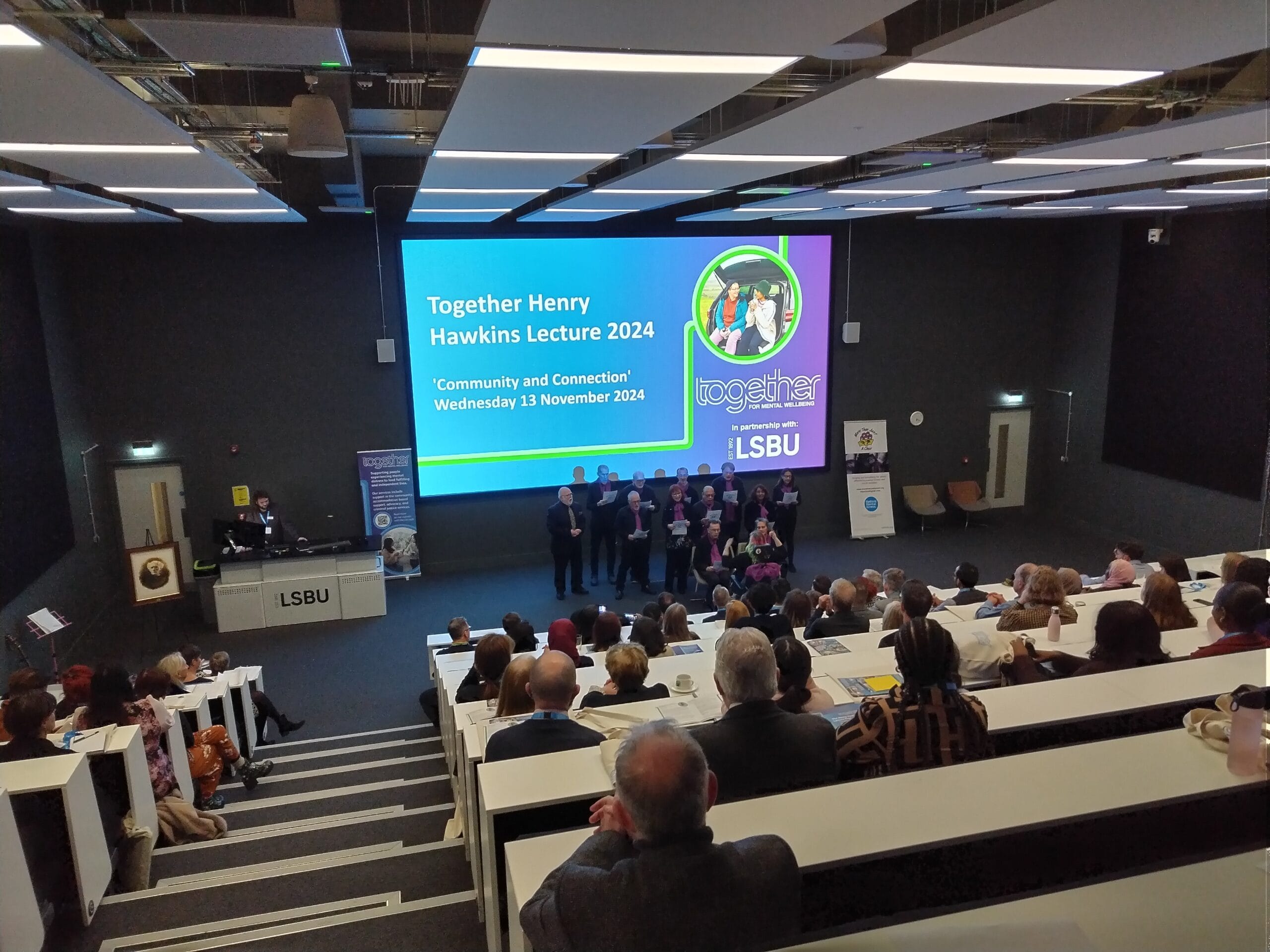 Reflecting on Together’s Henry Hawkins Lecture 2024 with CEO, Linda Bryant – how community & connection can empower people and improve mental wellbeing